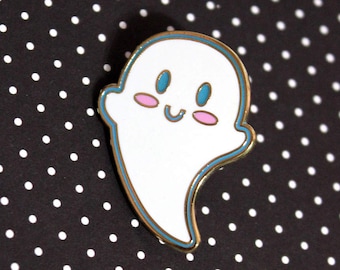 Super Cutie Ghost Hard Enamel Pin - Version 2