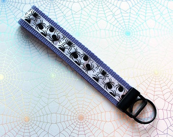 Lavender Silly Ghosts Key Fob - Ready To Ship