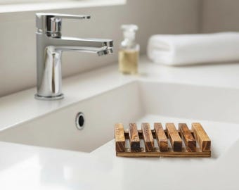 Jabonera de madera: prolonga la vida útil de las pastillas de jabón