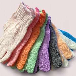 Gants exfoliants