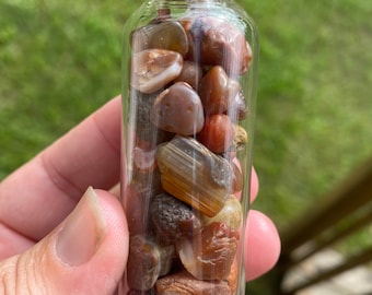 Lake Superior Agate Vial – Small Agate Collection