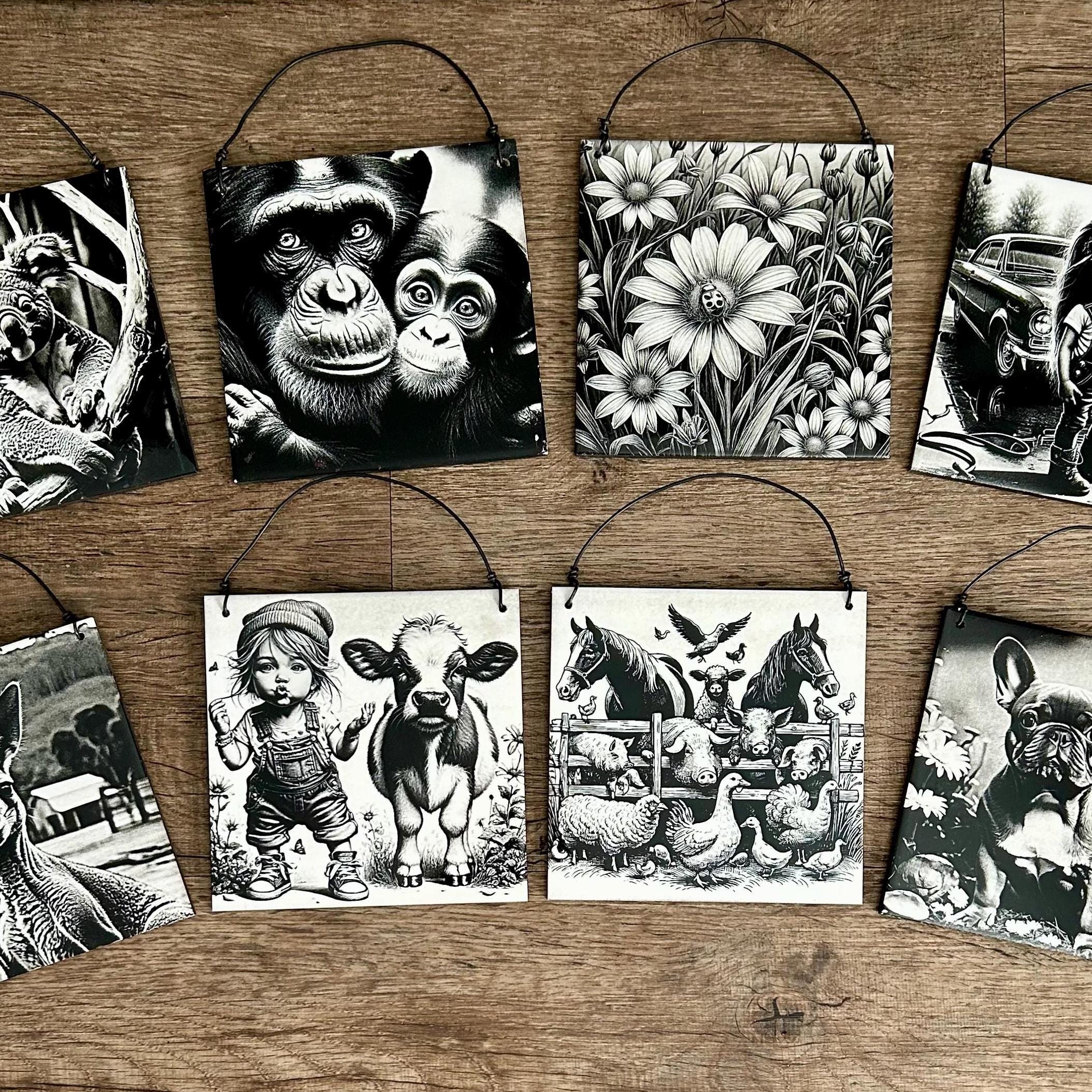 Custom photo Laser Engraved Ceramic Tile, Tiled Wall Art, Home Decor, Bathroom Decor, Engraved Tiles, Photo Tiles