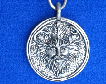 Green Man Key Ring