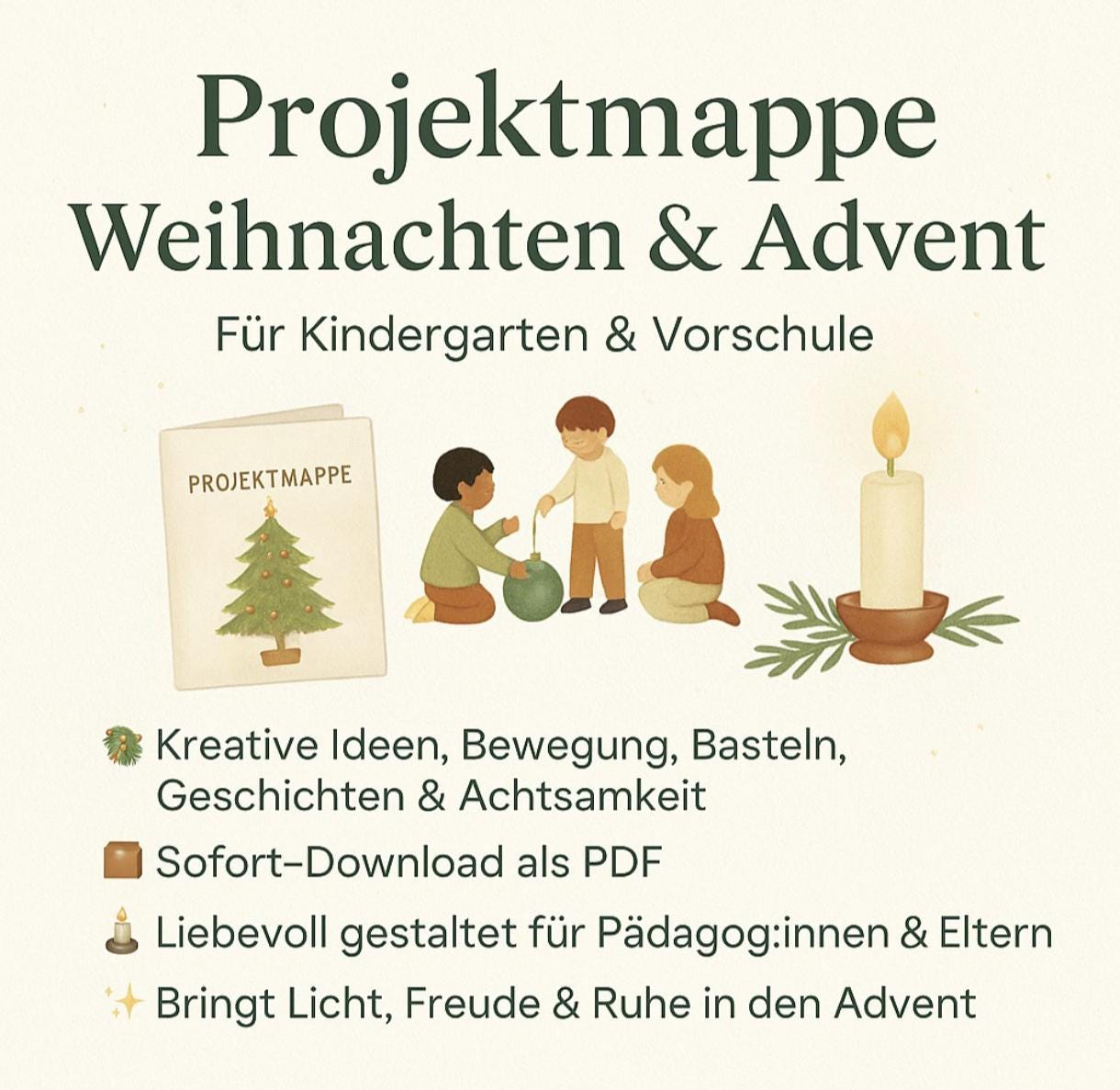 The Advent Project.pdf Christmas and Advent Project Folder | Daycare and Preschool | Crafts ...