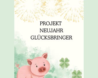 Lucky Charms – Nyårsprojekt för dagis | Projektmapp för daghem | Tema: Lycka för barn | Nyårspyssel | Pedagogiskt projekt i PDF-format