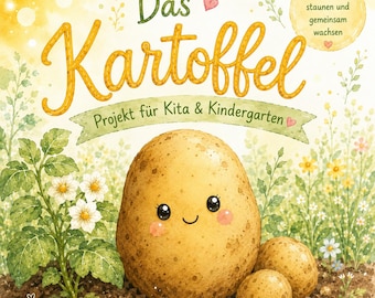 Kartoffel Projekt Kindergarten | Bewegungsspiele Kita | Kartoffelspiele | Herbst Projekt | U3 & Ü3 | Turnen | Erntezeit | PDF Download