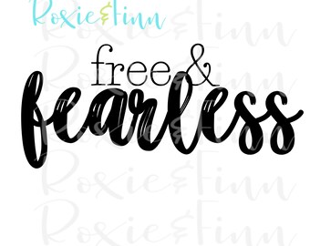 Free and Fearless, Sarcastic PNG Download, Sublimation Designs Downloads, PNG Sublimation Download, Instant Download Design