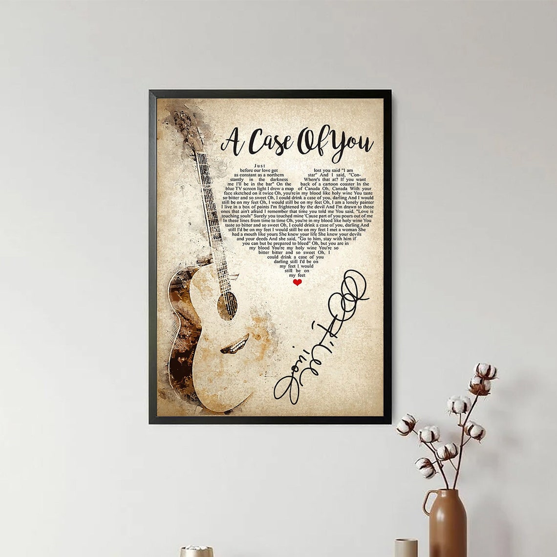 Joni Mitchell A Case of You Lyrics Song Poster Joni Mitchell Etsy Joni Mitchell A Case of You Lyrics Song Poster Joni Mitchell Etsy