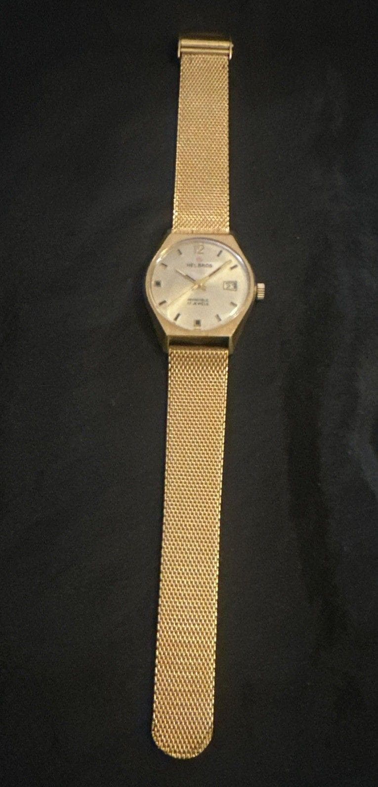 Montre-bracelet Homme Helbros Invincible - Vintage Avec Date, Occasion