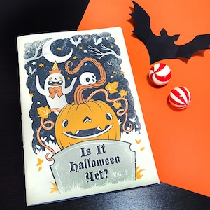 Is It Halloween Yet Vol. 2 Color book for adult by Grelin Machin image 1