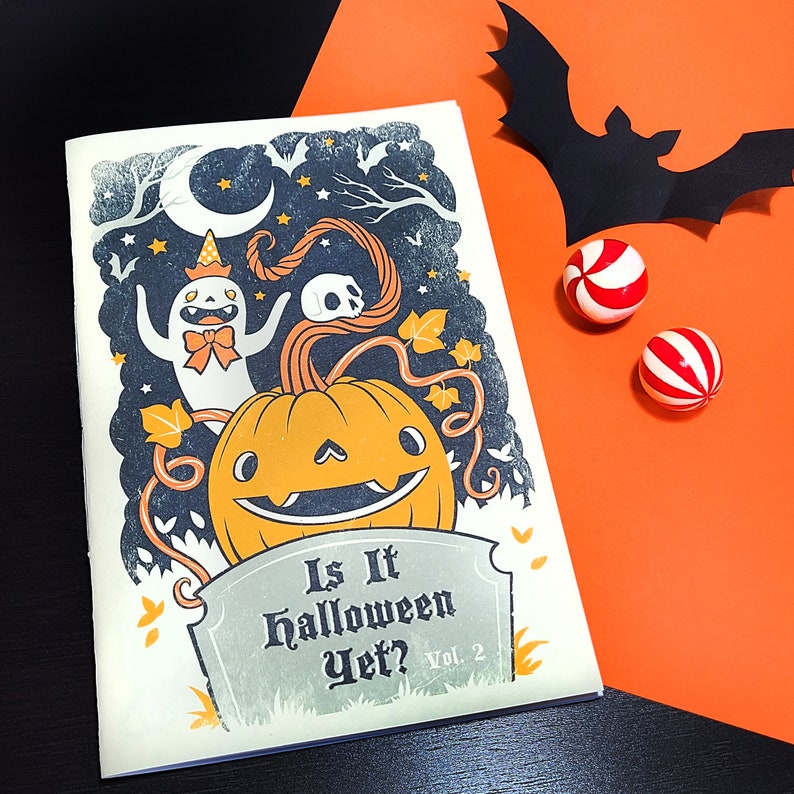 Is It Halloween Yet Vol. 2 Color book for adult by Grelin Machin image 1