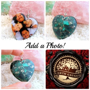 Add a Photo to Your Piece: Tribute, memorial, pendant, picture, loved ones
