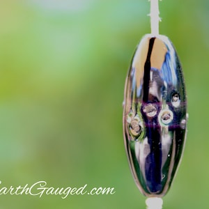 Iceland Earth Bead Pendant: Location Sand Iceland, Add your sentimental item. Tribute, Pet Ashes, Hair, Sand, Earth