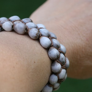 CLEARANCE: Natural Hawaiian Seed NO METAL adjustable bracelets