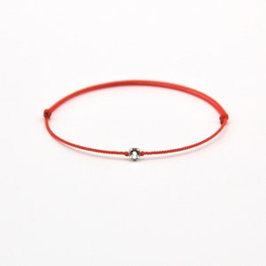 Red String Bracelet Preciosa Crystal Ultra Thin Fate Good Luck Chinese Knot Kabbala Macrame Tread Cord