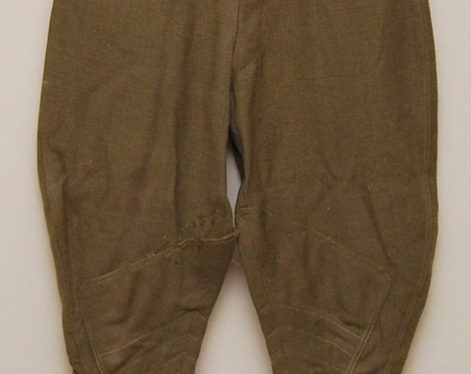 SALE 192030s Green Wool Military Riding Pants Etsy