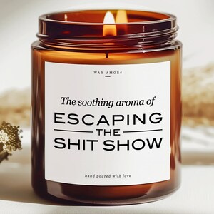 Farewell Candle For Coworker, Funny Gift for Friend Leaving Job, Goodbye Gift for Coworker, Retirement Gift, Moving Gift for Boss