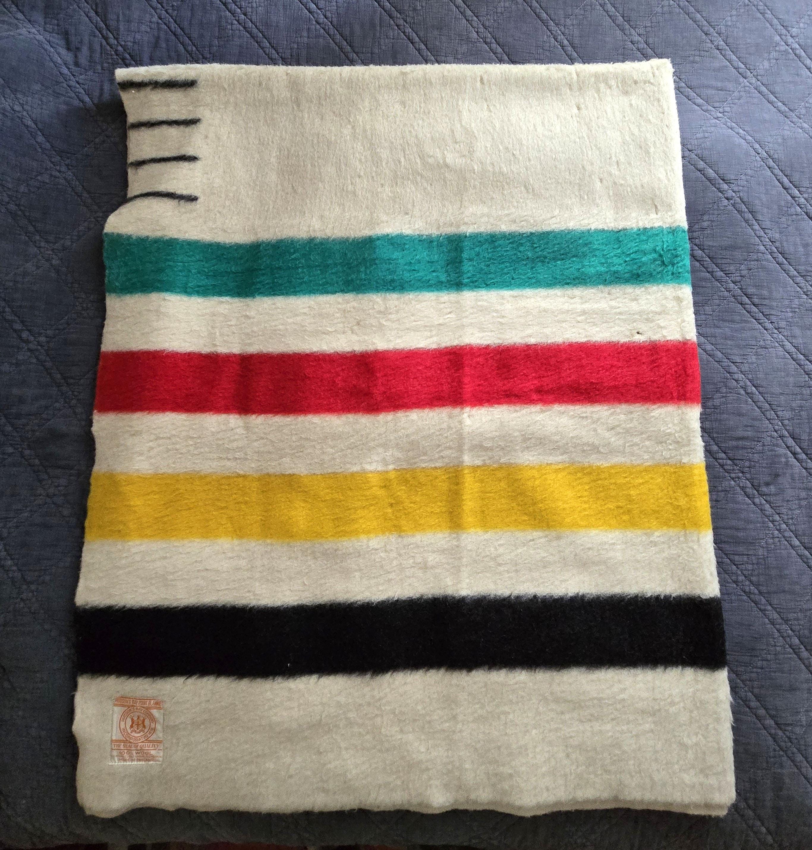 Vintage hudson's bay blanket - Etsy 日本
