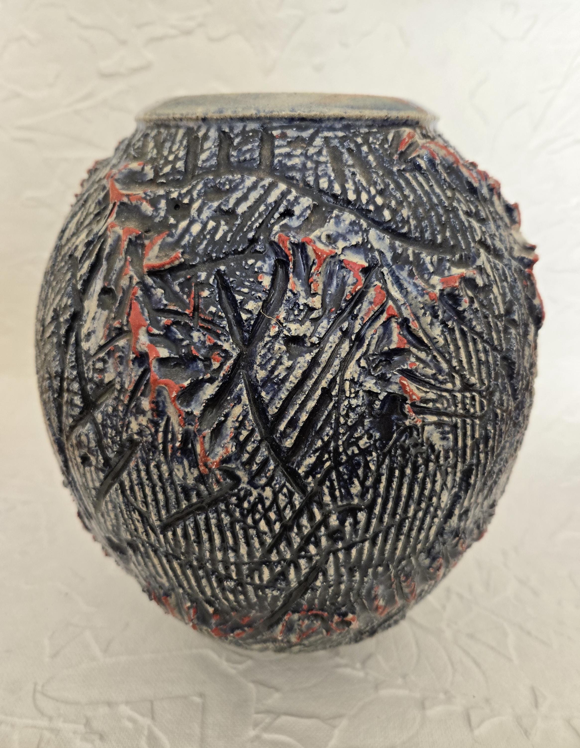 Vintage Ceramic Vase Brutalist Studio Art Pottery Signed Beaulieu - Etsy