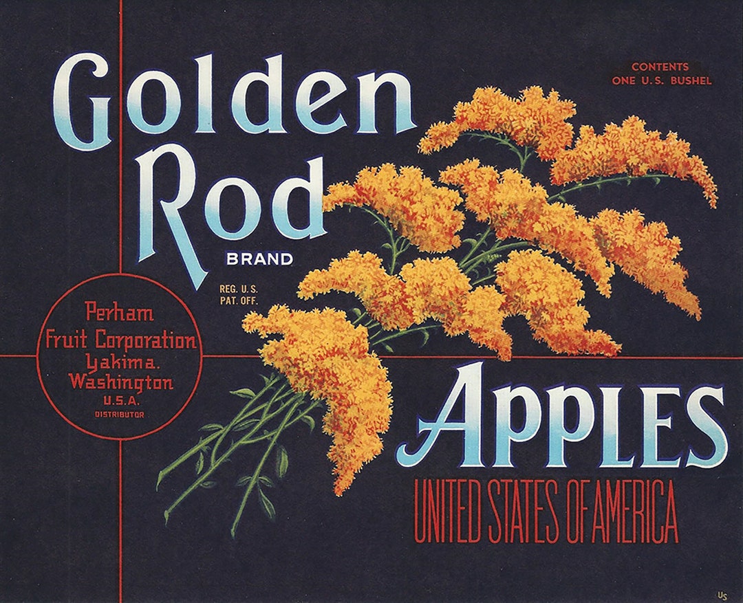 Original Lithographs Set of 3 Rare Vintage Advertising Apple Box Labels ...