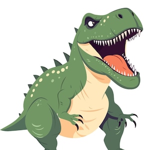 Download de arquivo digital de feliz aniversário - cartão de aniversário para impressão para crianças menino menina Dino Dinosaur Celebration para download