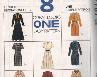 McCall/'s 7787 Sewing Pattern to MAKE Bikini /& Jumpsuit 4-12 or 12-20