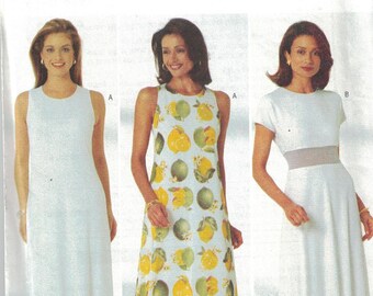 Butterick SEWING Pattern 4916 Misses CHETTA B Dress UNCUT Noviello Bloom OOP FF