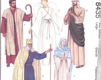 Christmas Nativity-Bible Story STRIPED SHEPHERD/JOSEPH Unisex Costume-All Ages