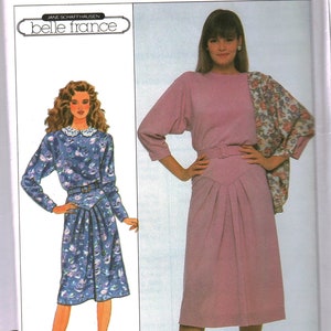 9375 VINTAGE Einfachheit SEWING Muster Misses Kleid Schal Uncut oop nähen ff