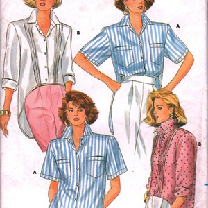 Misses' Pantsuit Sewing Pattern See & Sew 3834 Ladies Loose