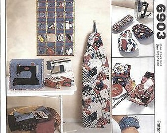 6903 UNCUT Vintage McCalls patrón de costura coser accesorios pin cojín cubiertas