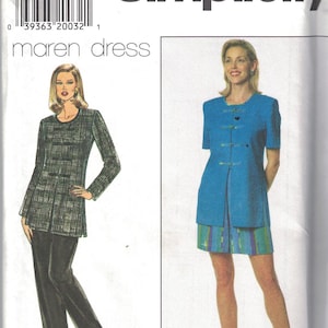7527 Simplicity SEWING Pattern Misses Top Pants Shorts