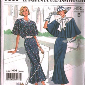 9360 VINTAGE Einfachheit SEWING Muster Misses Kleid Uncut oop nähen ff