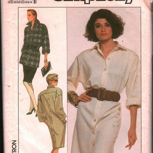 8730 Vintage Einfachheit Muster Misses Kleid Tunika Rock SEWING CUT