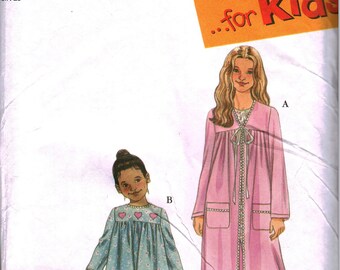 9020 Simplicity Vintage SEWING Pattern Childs Sleepwear UNCUT OOP