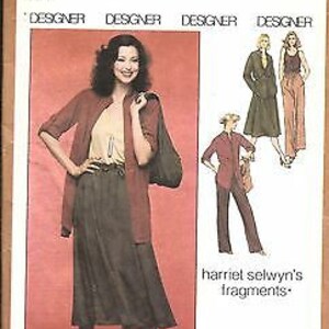 8784 Simplicity Vintage SEWING Pattern Misses Shirt Pants Skirt Tank Top Bag OOP