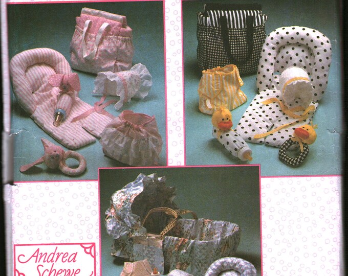 8400 Vintage Simplicity Pattern Baby Accessories SEWING CUT Hat Diaper ...