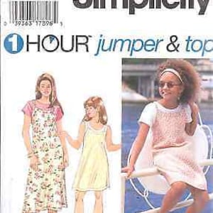 9530 UNCUT Einfachheit Muster Kleid Pullover Top 9530 SEWING
