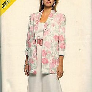 5640 Vintage Butterick SEWING Pattern Misses Loose Fitting Jacket Top ...