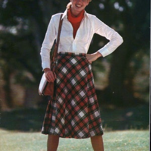 6164 Butterick SEWING Pattern Misses Skirt OOP