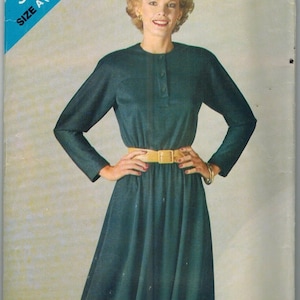 5128 UNCUT Butterick SEWING Pattern Misses Fast Easy Dress Pullover Loose Fit
