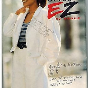 8282 Vintage Vogue Sewing Pattern Misses Loose Fitting Jacket Shorts Easy 6