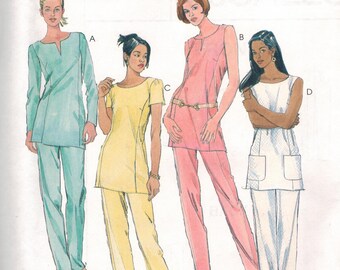 Patron Vintage McCall's 3468 Années 70 - Robe Tunique & Pantalon Taille 16 Non Découpé