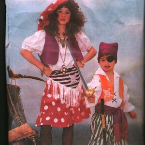 6730 Butterick Vintage SEWING Pattern Costumes Girls Boys OOP