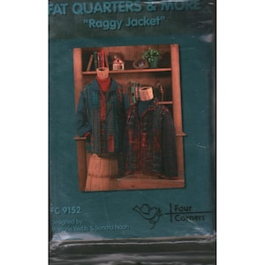 Four Corners Designs Raggy Jacket Symönster FC 9152 Fat Quarters S-XL