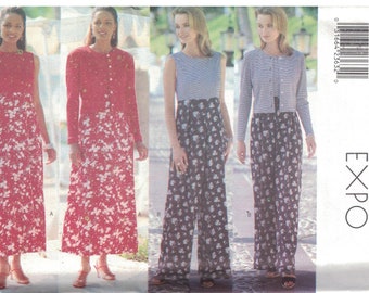 4496 Butterick SEWING Pattern Misses Jacket Dress Jumpsuit FF