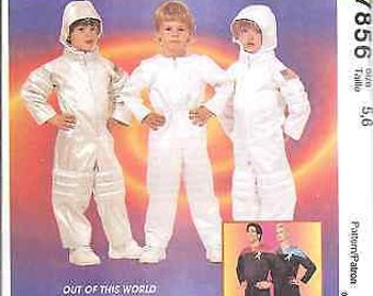 7856 UNCUT McCall SEWING Pattern Halloween Costume Astronaut Space Suit StarTrek