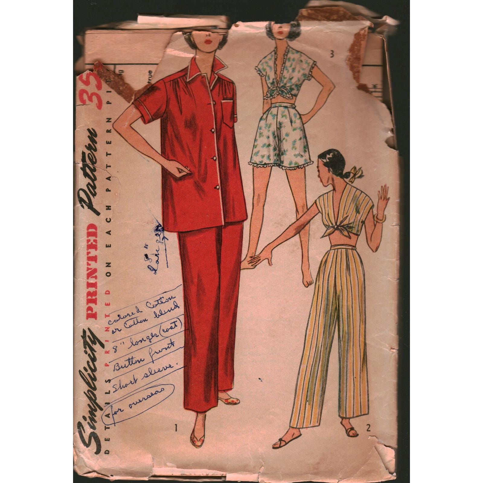 50s Two Piece Set - Etsy