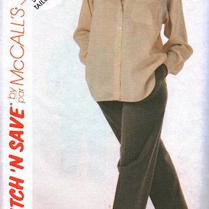2170 UNCUT Vintage McCalls Sewing Pattern Misses Shirt Pants FF