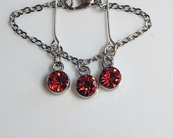 Earrings and necklace set for barbies/ fashion dolls/ 1/6 scale dolls